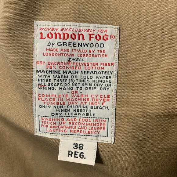 Vintage Trench Coat with removable lining - Picture 4 of 9